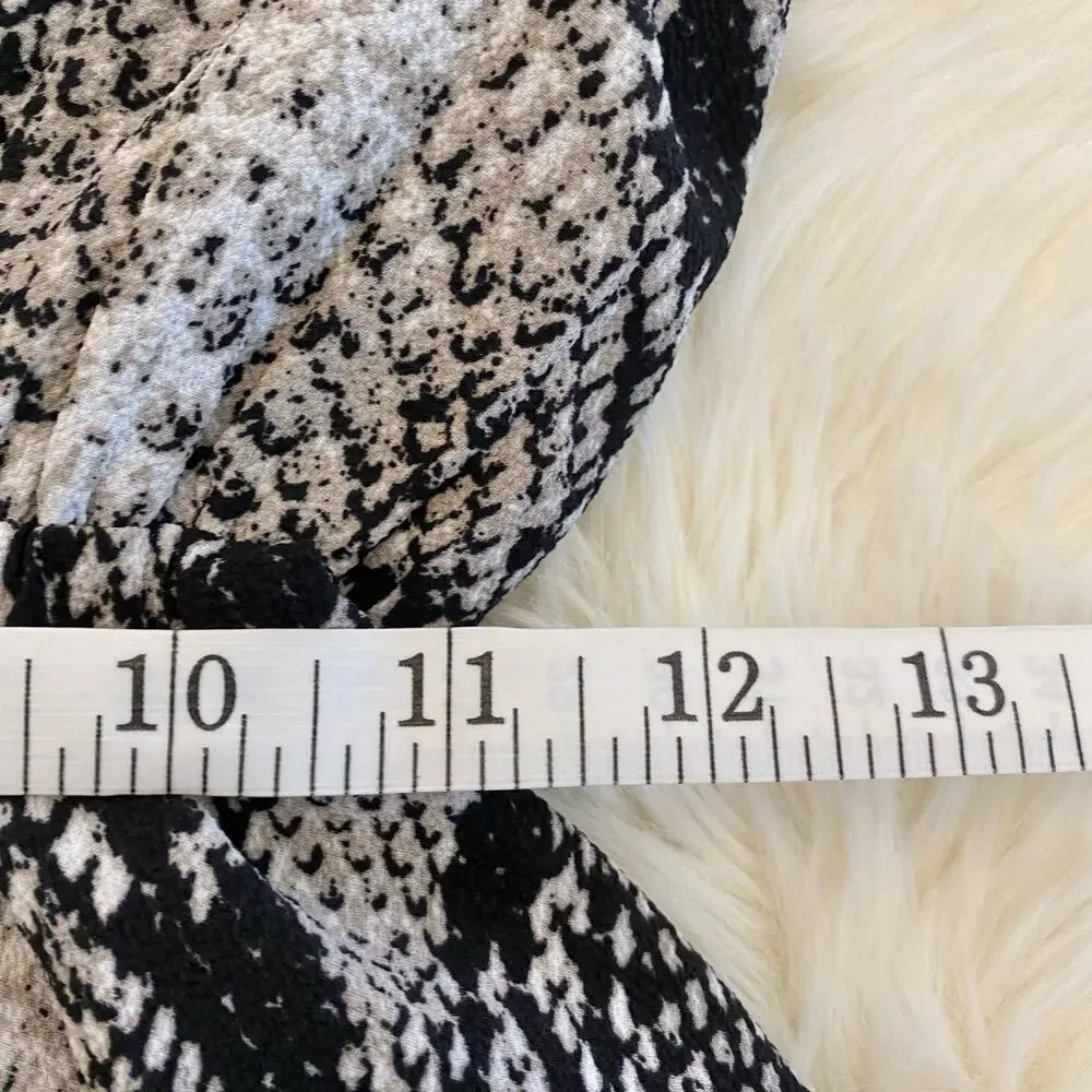 Trac Snake Skin Sleeveless Mini Dress Small - Picture 7 of 9